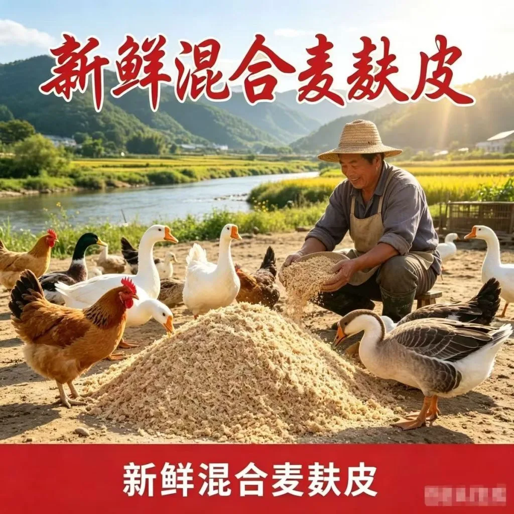 细麦麸 出口饲料原料 25kg袋装